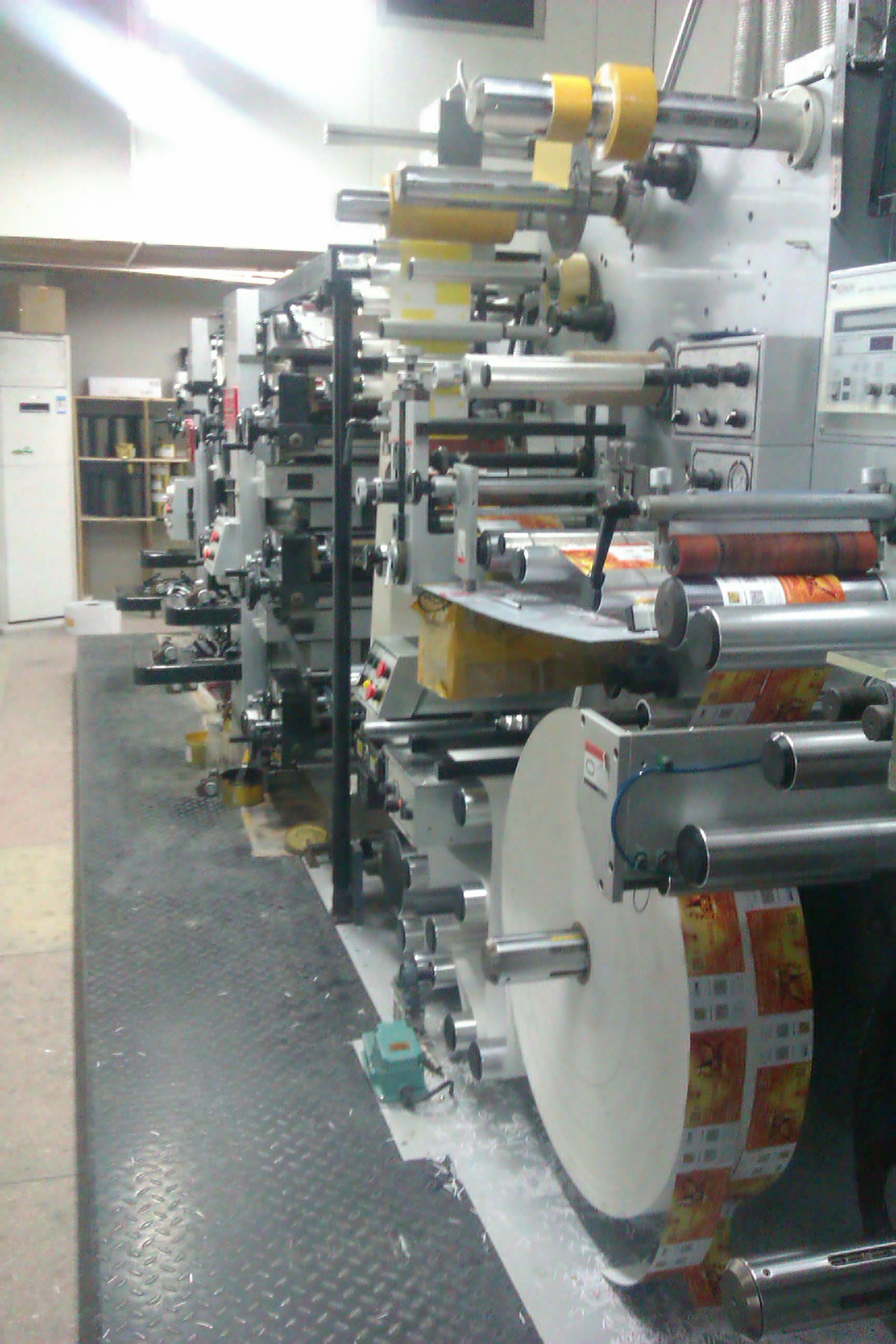 9 Color Printing Press